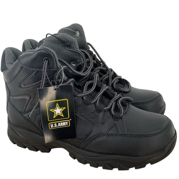 U.S. Army Work Frame Tactical Ankle Combat Boots Men's Size 11M Lace Up Shoes - Picture 1 of 10